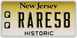 New Jersey, Vanity Plates