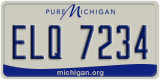 Michigan, АBC 1234
