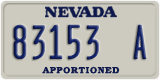 Nevada, Apportioned (12345 A)