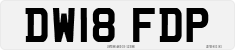 License plate of the United Kingdom, 2001 year system