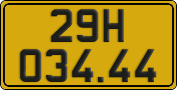 License plate of Vietnam, Commercial vehicles