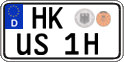 German license plate, Plates for oldtimers (type 