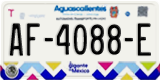 Aguascalientes, Trucks (AA-0000-A)