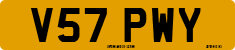 License plate of the United Kingdom, 1983 year system