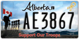 Alberta, Support our Troops (AB1234)