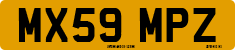 License plate of the United Kingdom, 2001 year system