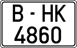 License plates of Spain, 1971 year series