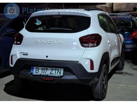 B 117 ZTN, Dacia Spring