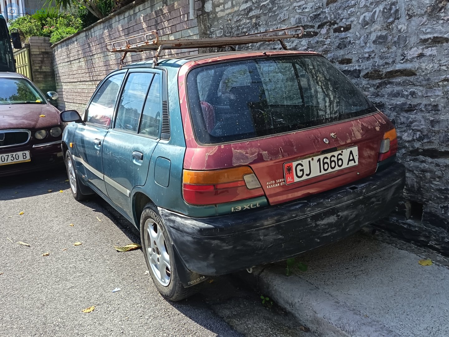 GJ 1666 A, Toyota Starlet 4th gen 5-door Hatch (P80), 1989–1995 (–1998 for ID-market)
