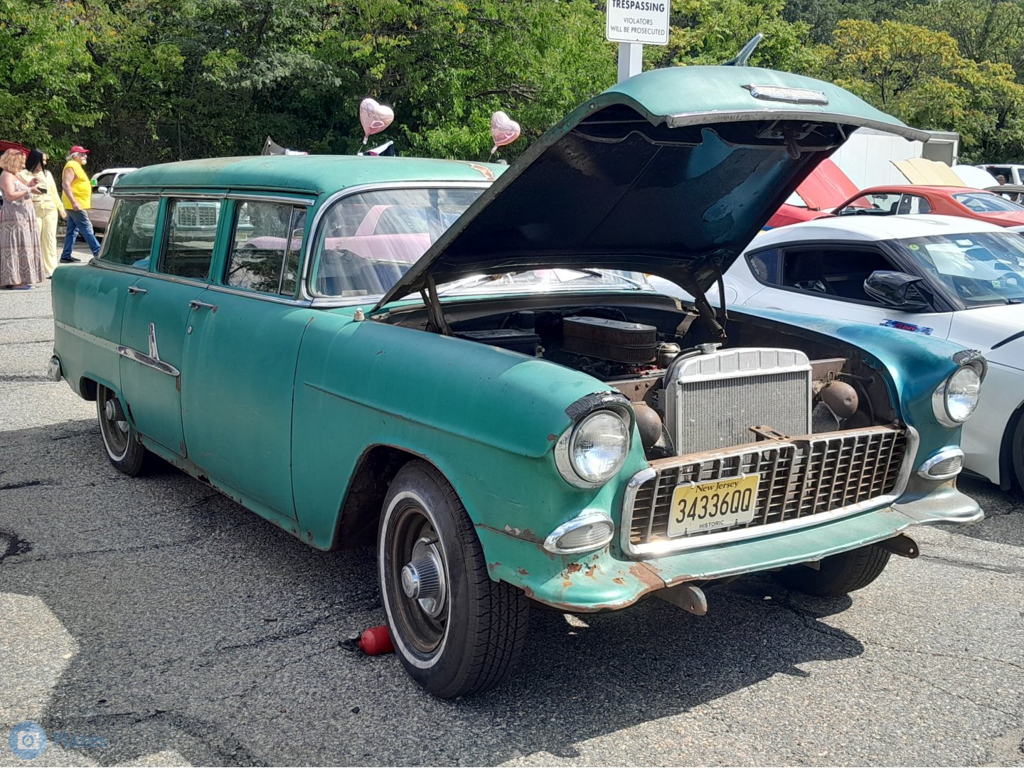34336QQ, Chevrolet Townsman 1st gen 1955 (210/Bel Air) (2409/2419; A-body), 1st facelift, 1954–1955