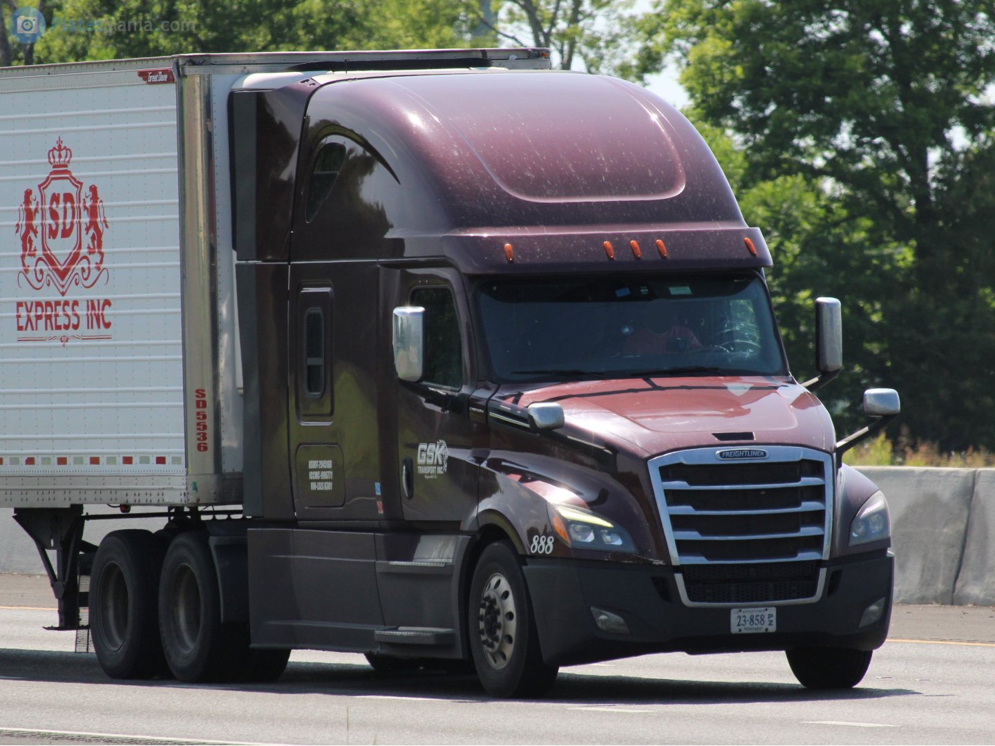 23-858 P/Z, Freightliner Cascadia 3rd/4th gen New Cascadia (2017–)