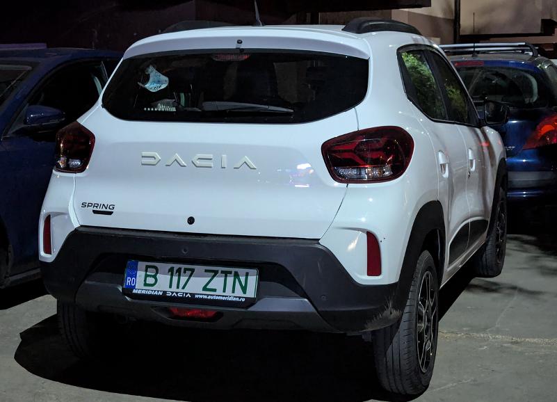 B 117 ZTN, Dacia Spring 1st gen (BBG), 2021–2024