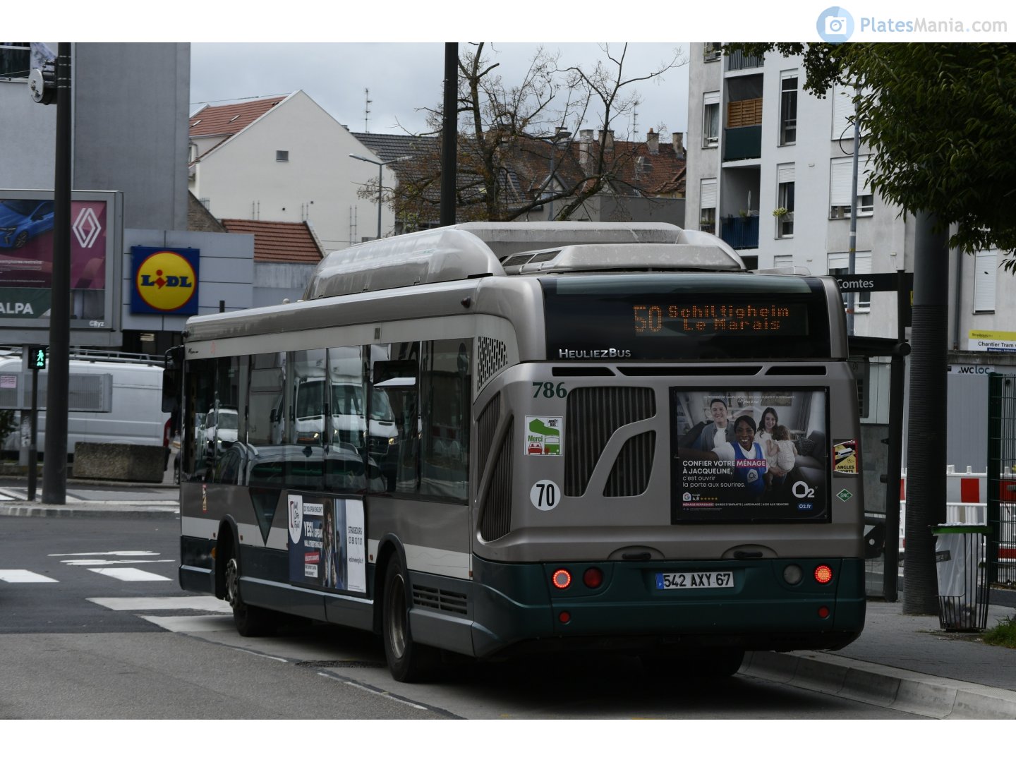 542 AXY 67, Heuliez GX 327 