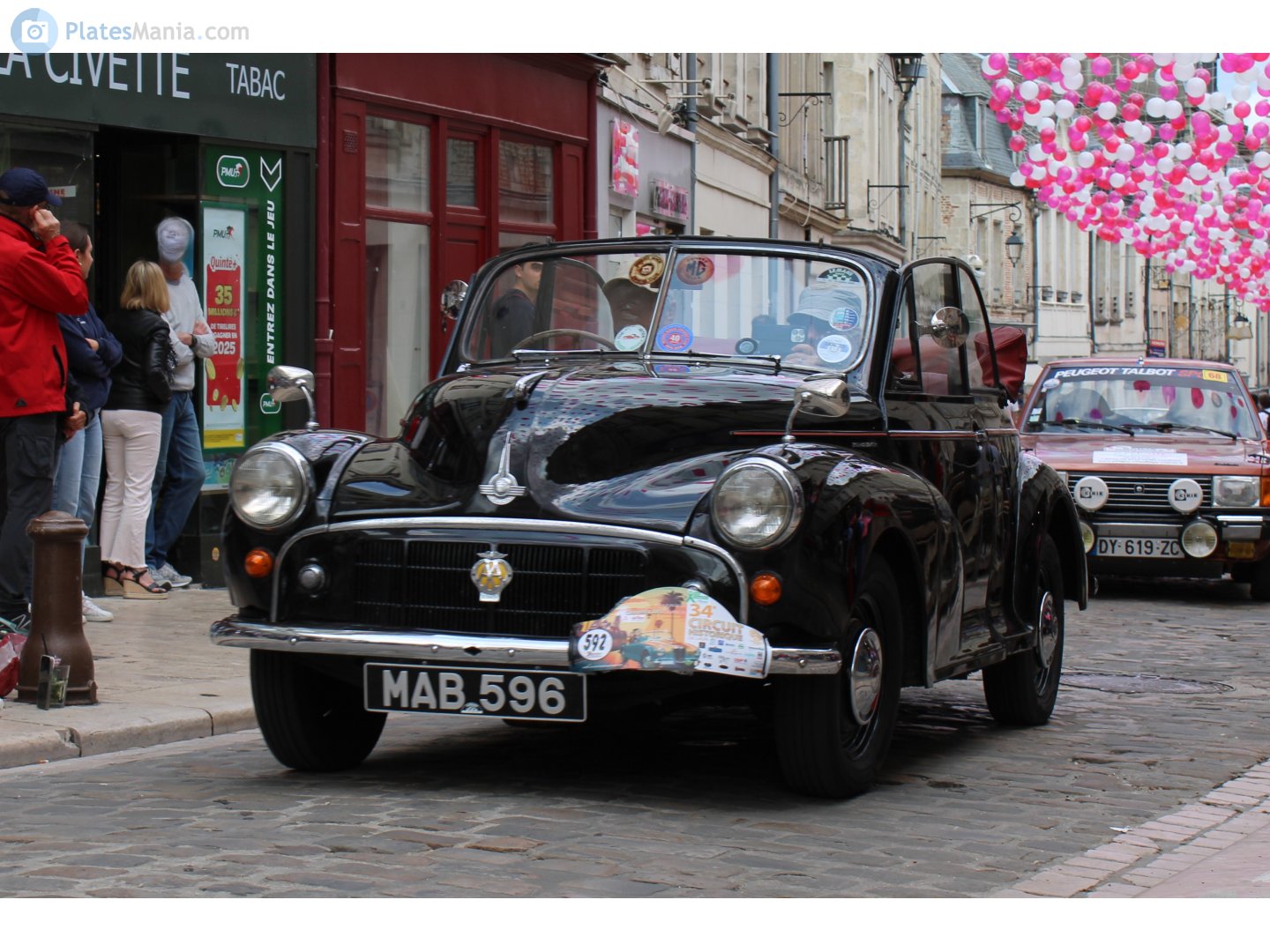MAB596, Morris Minor Minor Series II, 1952–1956