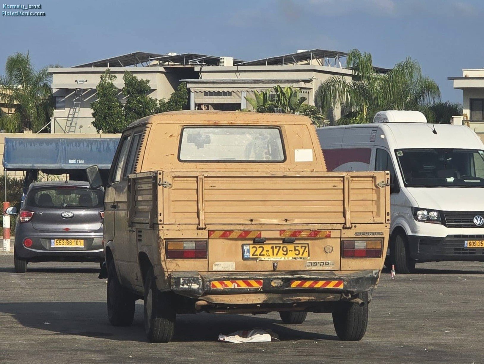 22-179-57, Volkswagen Transporter 3rd gen Double Cab Pickup (T3), 1979–1992