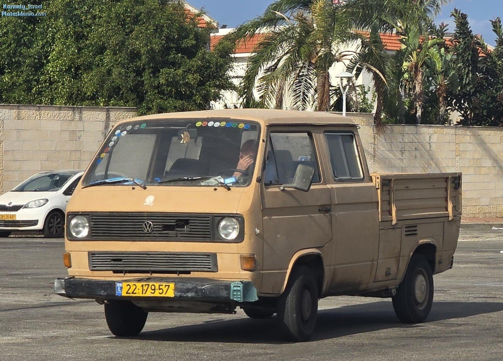 22-179-57, Volkswagen Transporter 3rd gen Double Cab Pickup (T3), 1979–1992