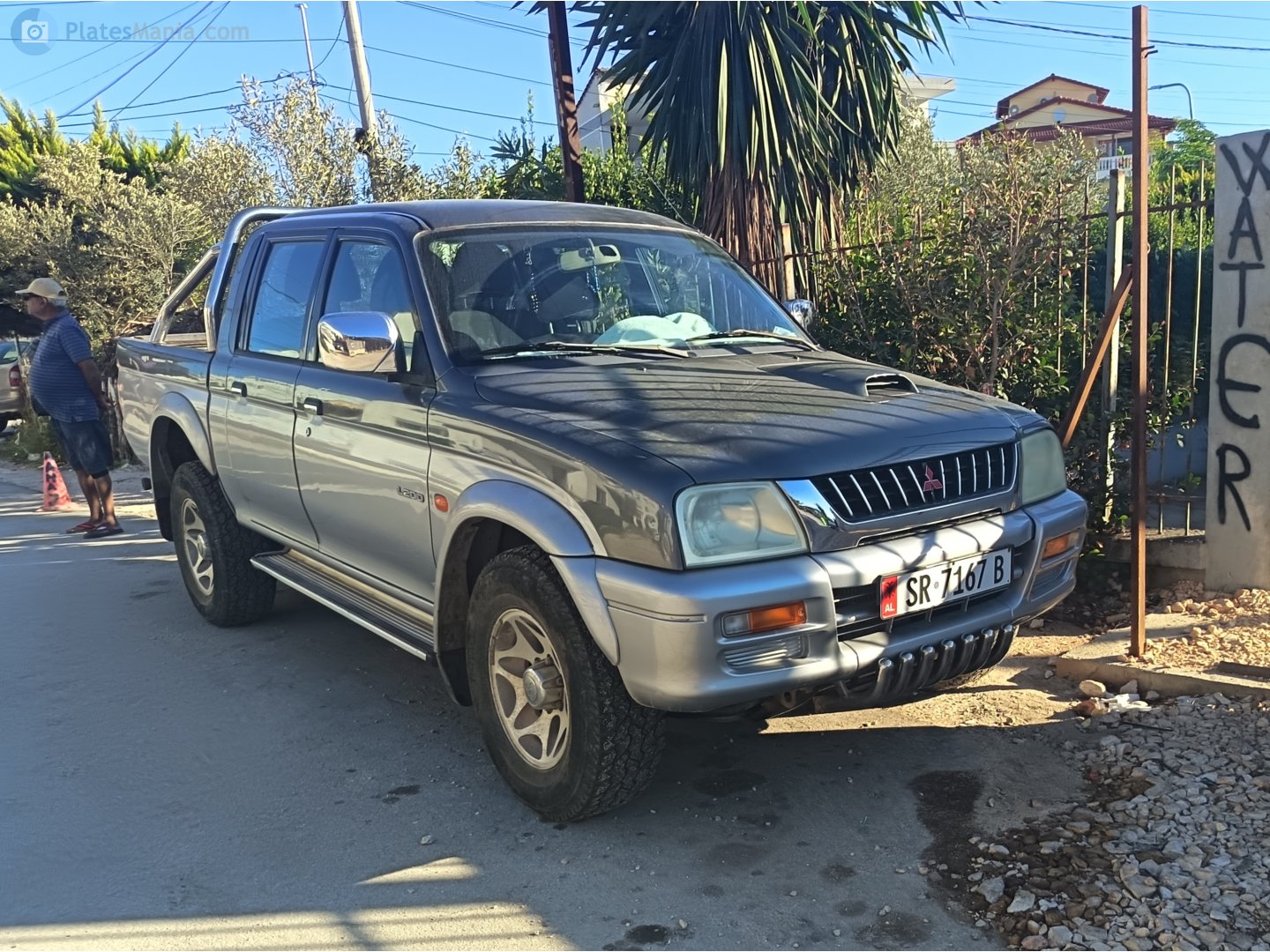 SR 7167 B, Mitsubishi L200 3rd gen (K50/K60/K70), 1996–2006 (–2012 for BR-market)