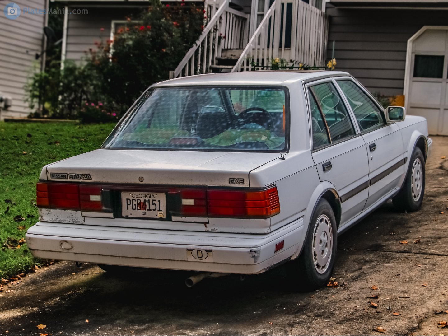 PGB4151, Nissan Stanza 3rd gen Sedan (T12), 1986–1990