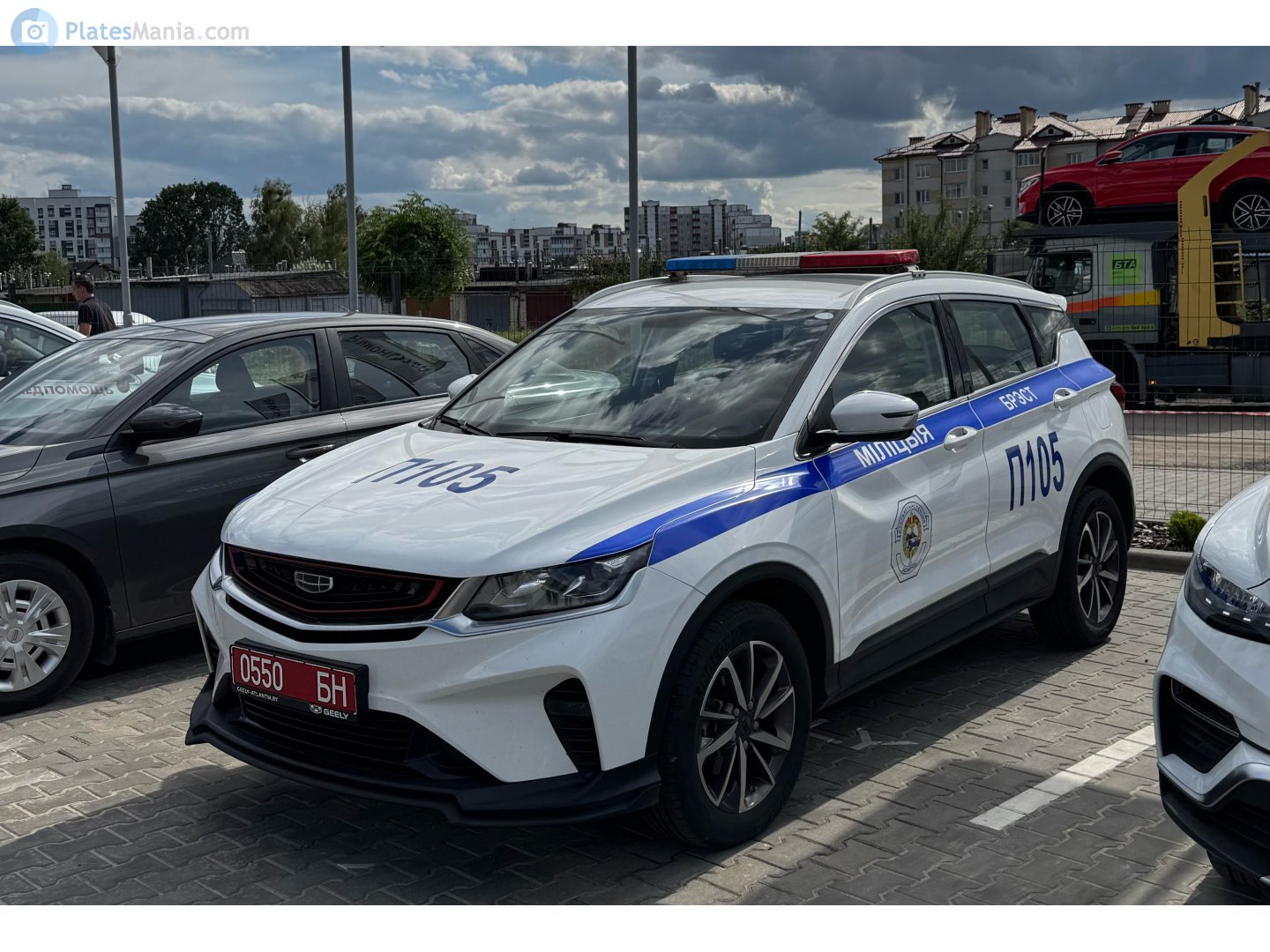 0550 БН, Geely Coolray 1st gen (SX11), 2019–