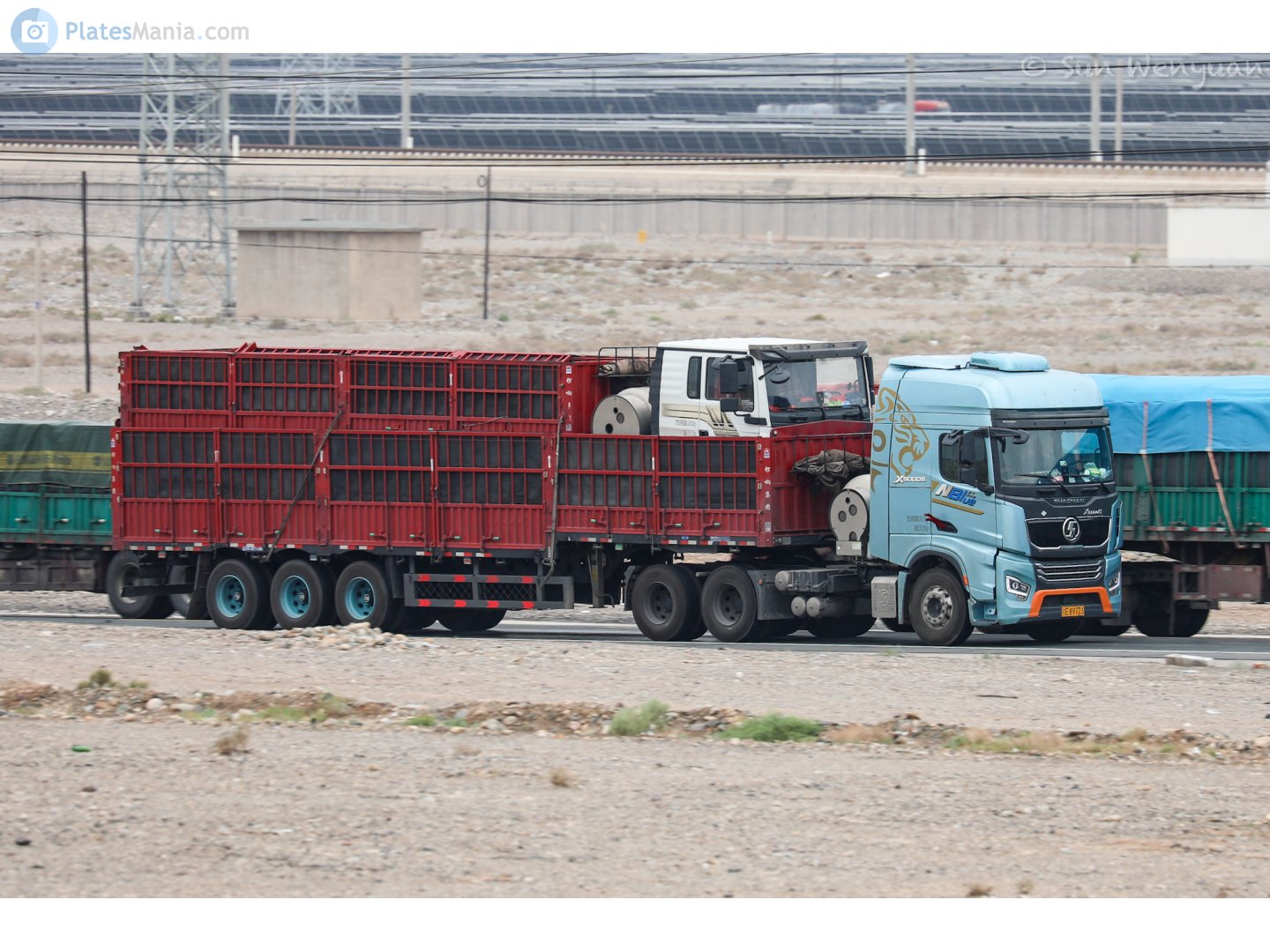 宁E·89723, Shacman (Shaanxi) X5000 