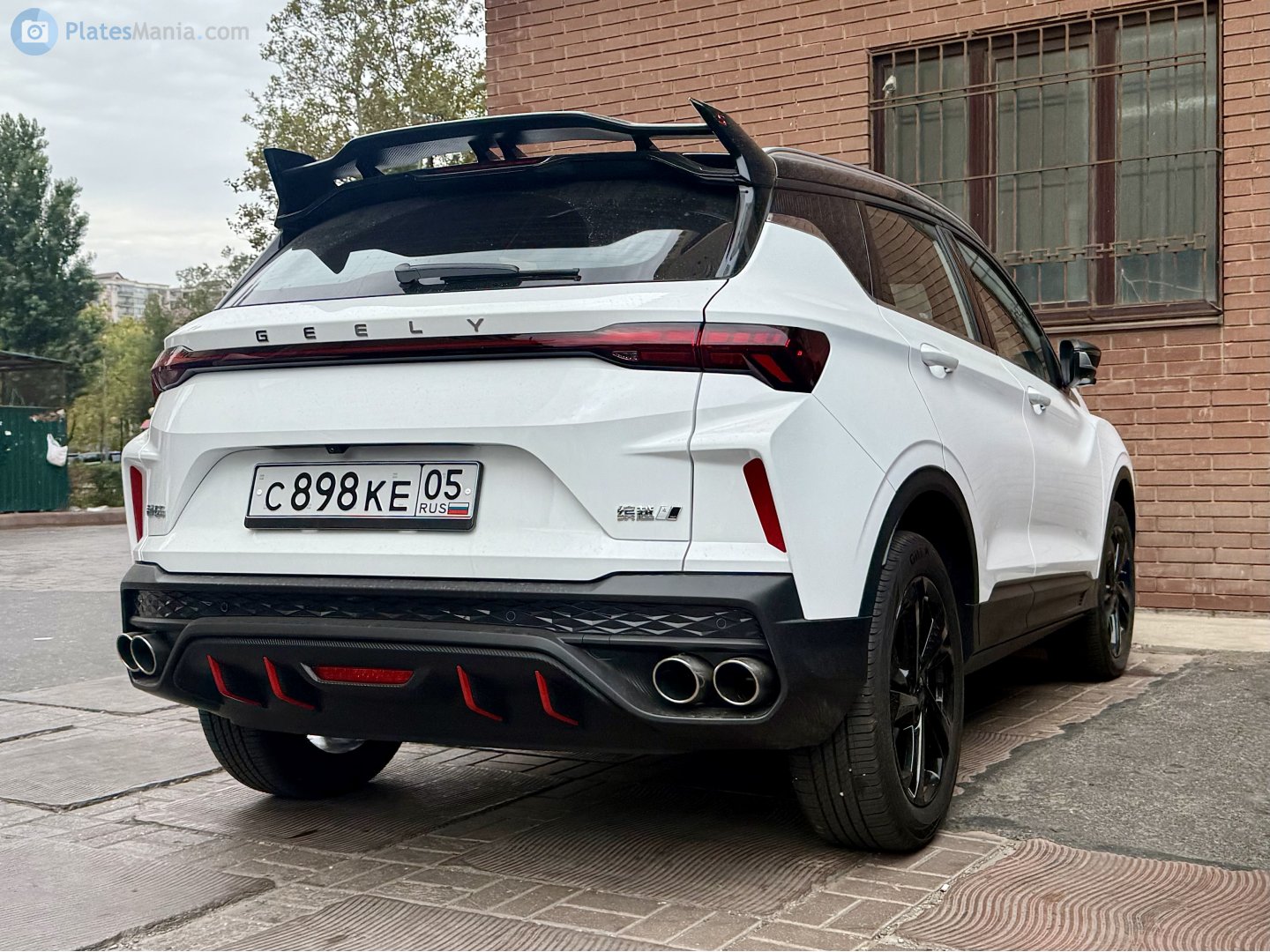 с 898 ке 05, Geely Binyue 1st gen Cool (SX11; CN-market), 2022–