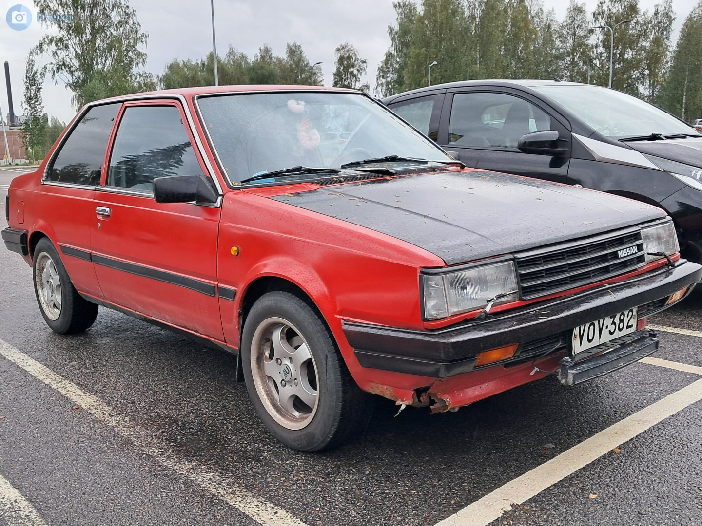 VOV-382, Nissan Sunny 5th gen 2-door Sedan (B11), 1981–1985