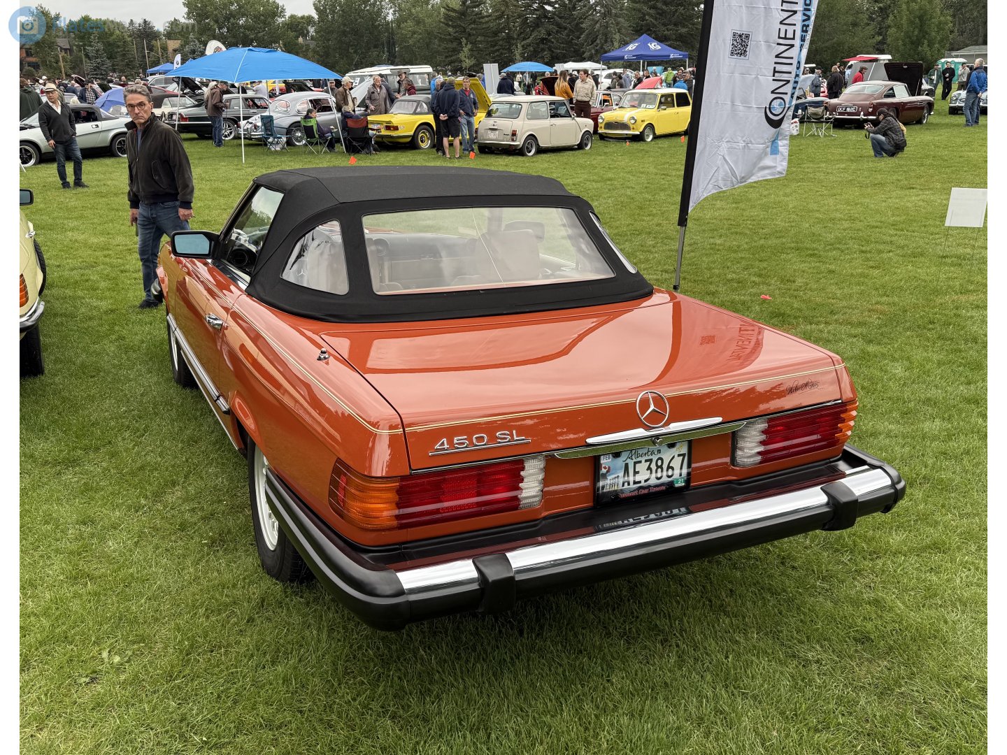 AE3867, Mercedes-Benz SL-Klasse 3rd gen (R107), 1971–1989