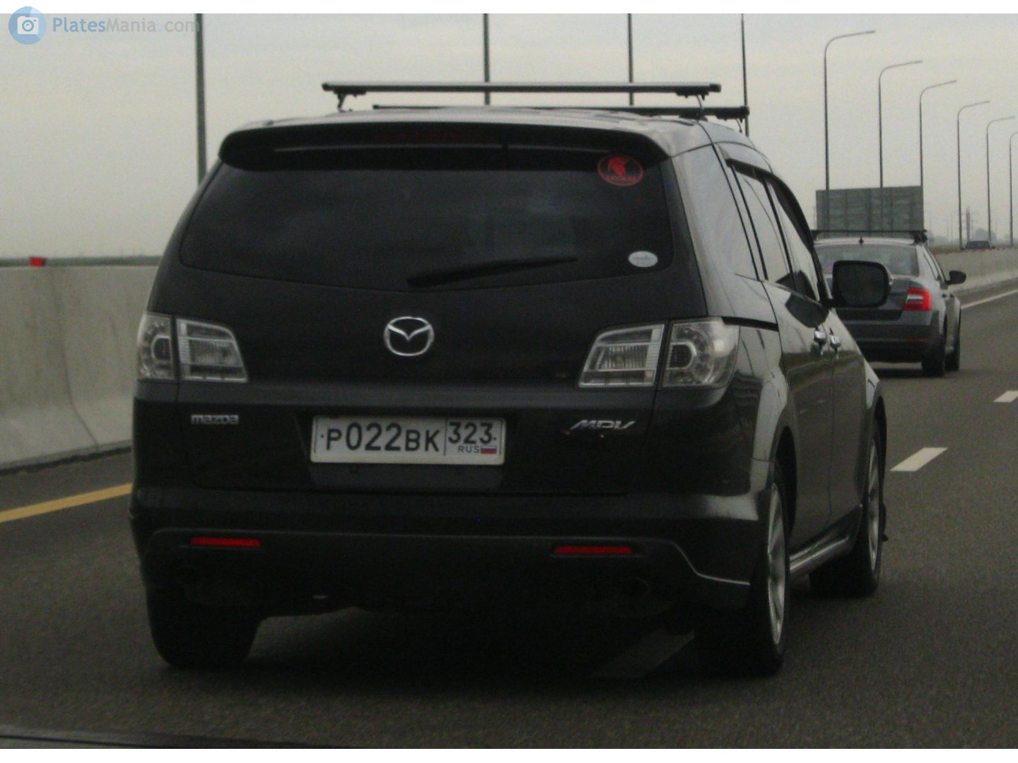 р 022 вк 323, Mazda MPV 3rd gen (LY), 2006–2016