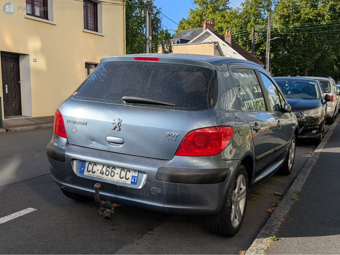 CC-466-CC, Peugeot 307 1st gen 5-door Hatch (T5/T6), 2001–2008 (–2011 for LATAM- and –2014 for CN-market)