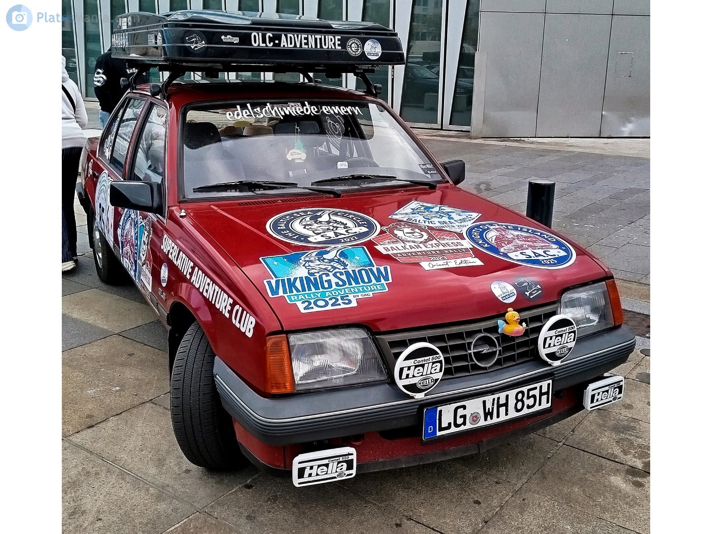 LG WH 85 H, Opel Ascona 3rd gen 4-door Sedan (C), 1981–1988