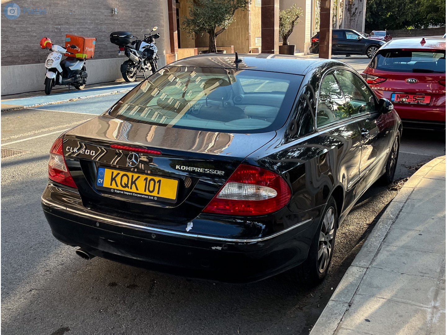 KQK 101, Mercedes-Benz CLK-Klasse 2nd gen Сoupé (C209), 2002–2009