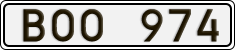 License plate of Sweden, Regular plates