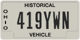 Ohio, Specialty plates (123ABC)
