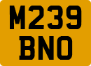 License plate of the United Kingdom, 1983 year system