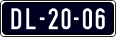 License plate of the Netherlands, Imported oldtimers (cars)