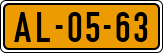 License plate of the Netherlands, Imported oldtimers (cars)