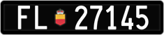 License plate of Liechtenstein, Cars