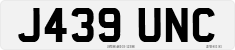 License plate of the United Kingdom, 1983 year system