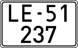 License plates of Spain, 1900 year series