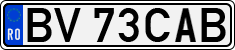 License plate of Romania, Regular plates