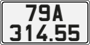 License plate of Vietnam, Cars