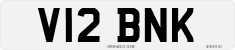 License plate of the United Kingdom, 1983 year system