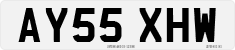 License plate of the United Kingdom, 2001 year system