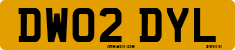 License plate of the United Kingdom, 2001 year system