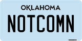 Oklahoma, Vanity Plates