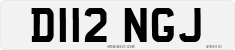 License plate of the United Kingdom, 1983 year system