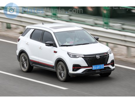 陕A·6H15U, Changan (Chana) CS55