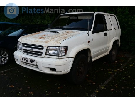 X758 AHY, Isuzu Bighorn