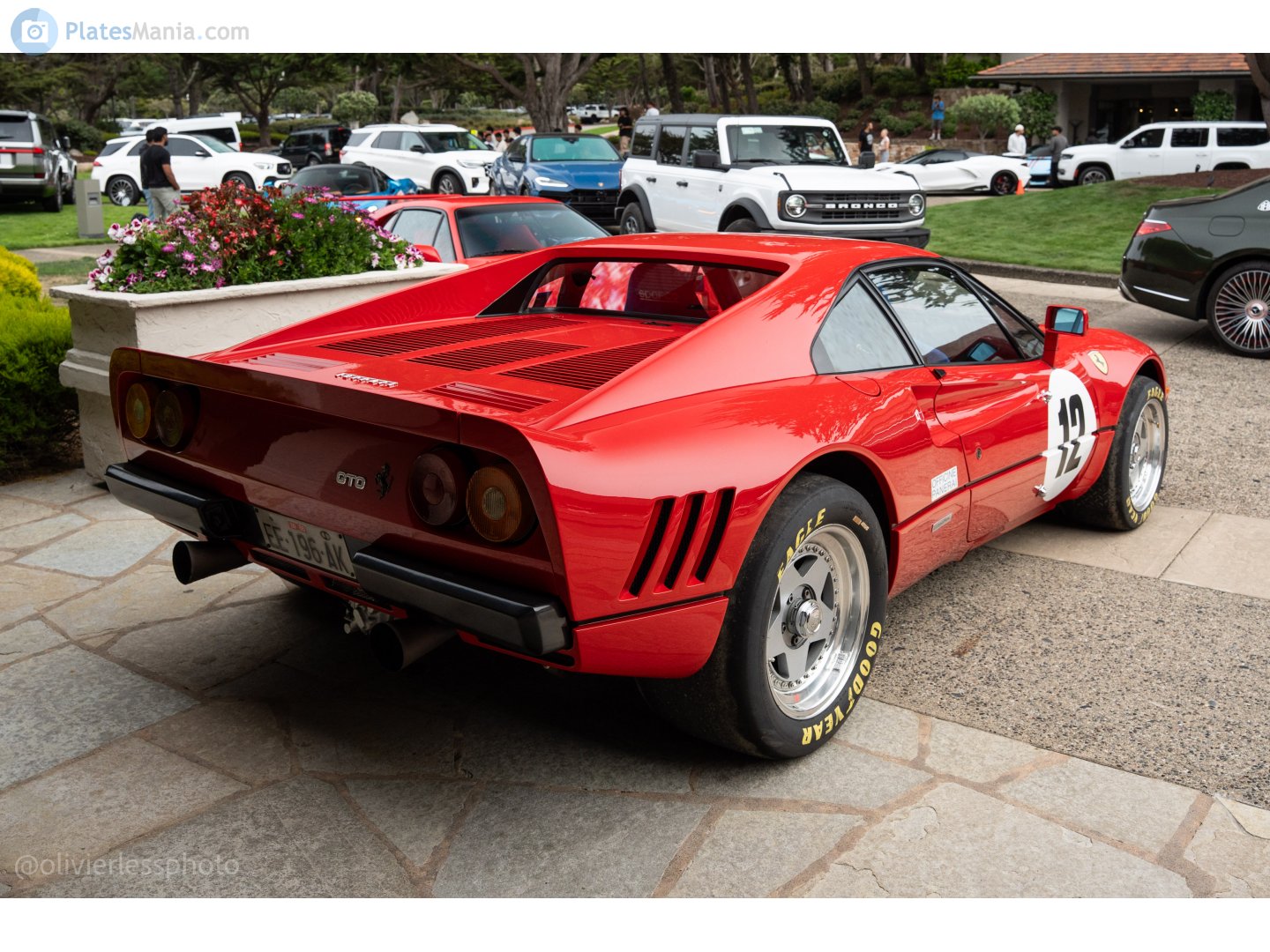 EE 196 AK, Ferrari GTO 1st gen (F114), 1984–1985