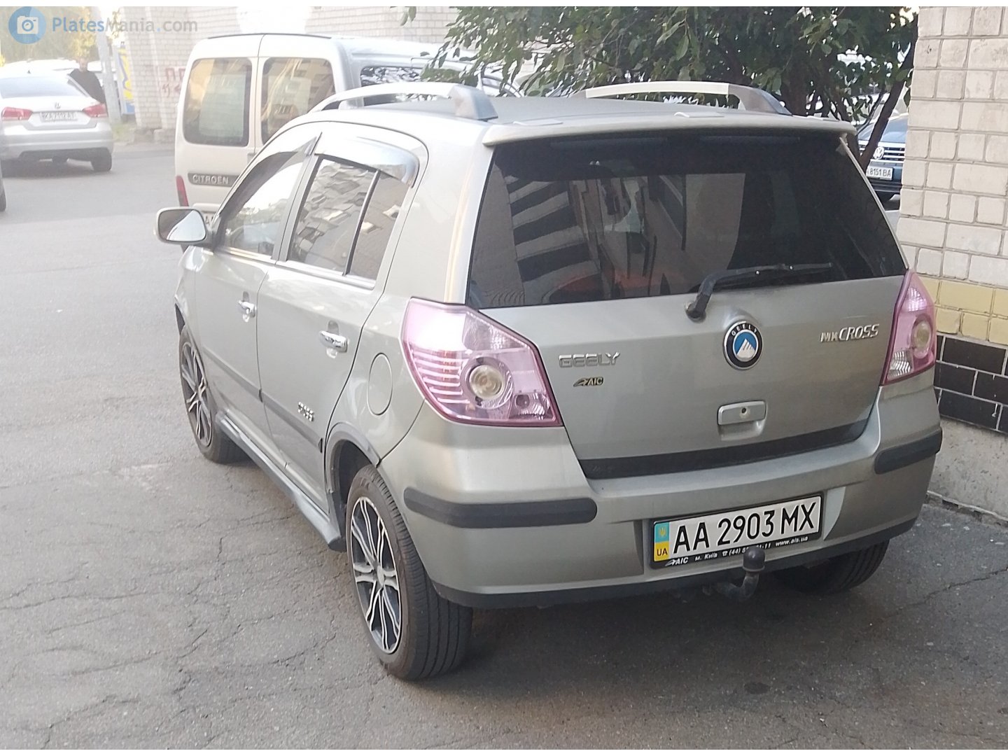AA 2903 MX, Geely MK 1st gen Hatch (MK2), 2008–2014